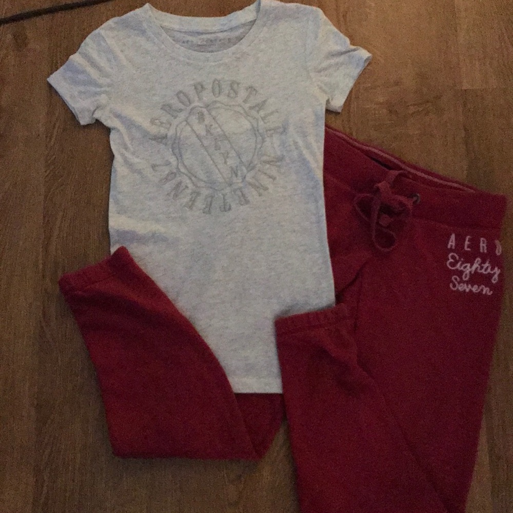 Aeropostale sweatpants . Sz XS. SHIRT UNAVAILABLE
